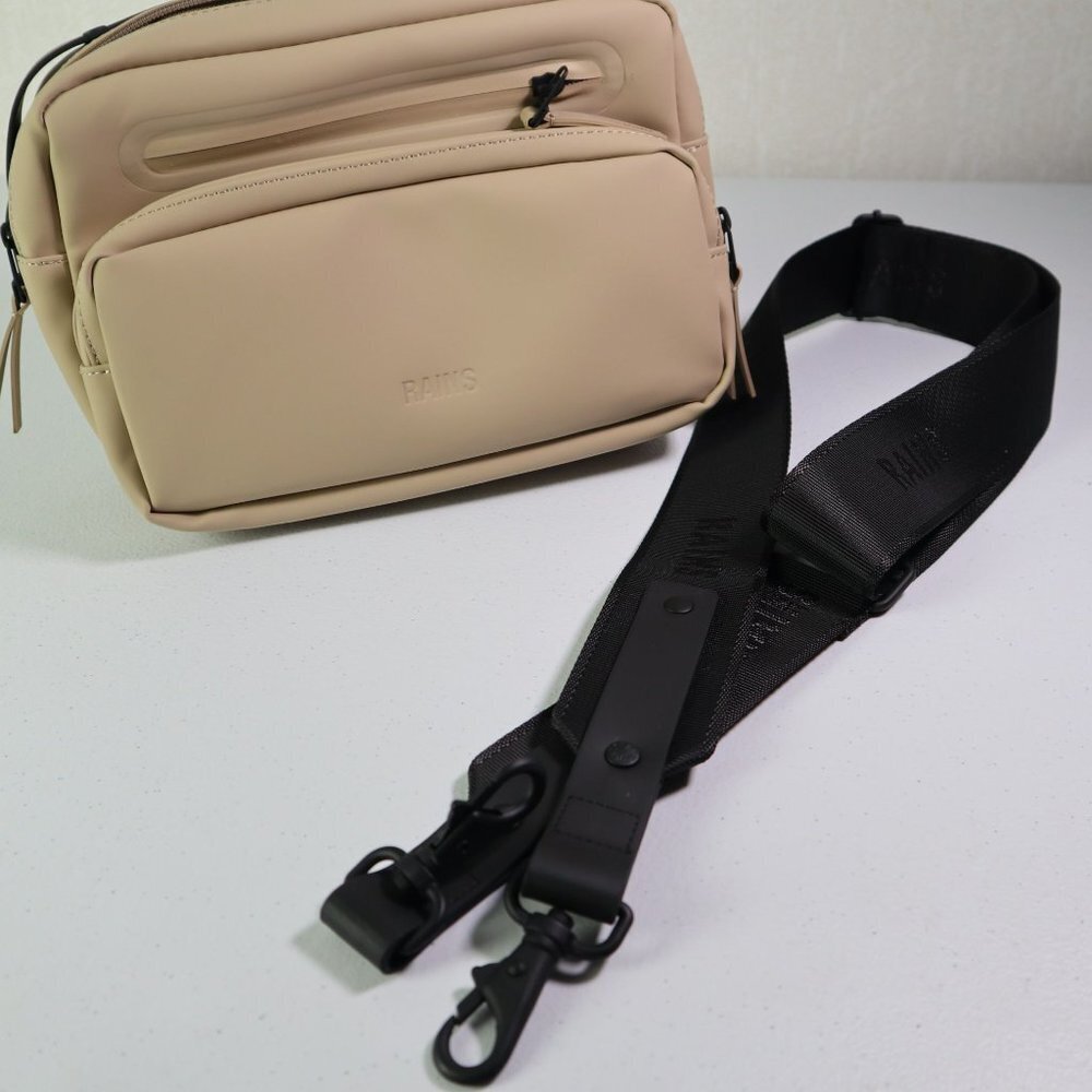 NEW Rains Cargo Box Bag Large Unisex - Picture 8 of 16